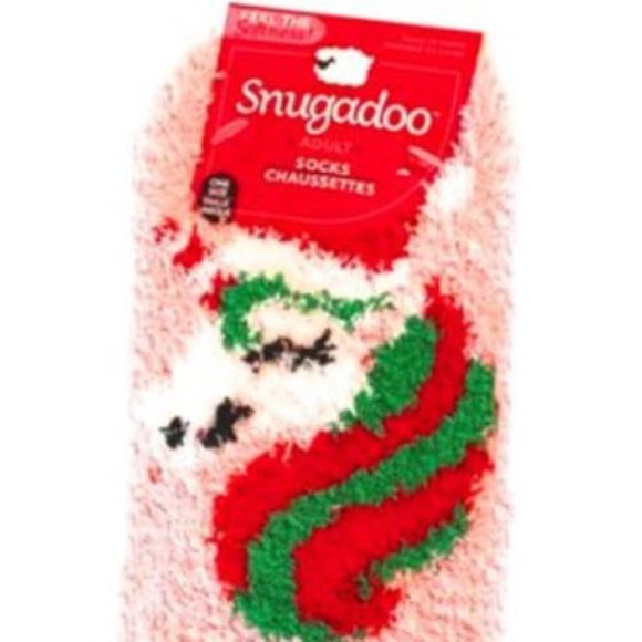 *3/$15* Fun Fuzzy Pink/Red Unicorn Slipper Socks - Picture 2 of 4